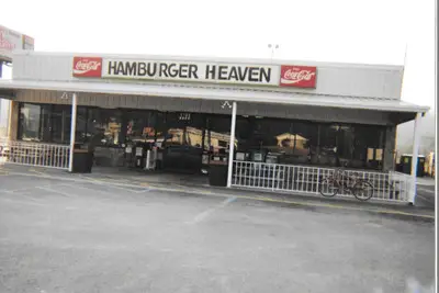 Restaurant named Hamburger Heaven exterior